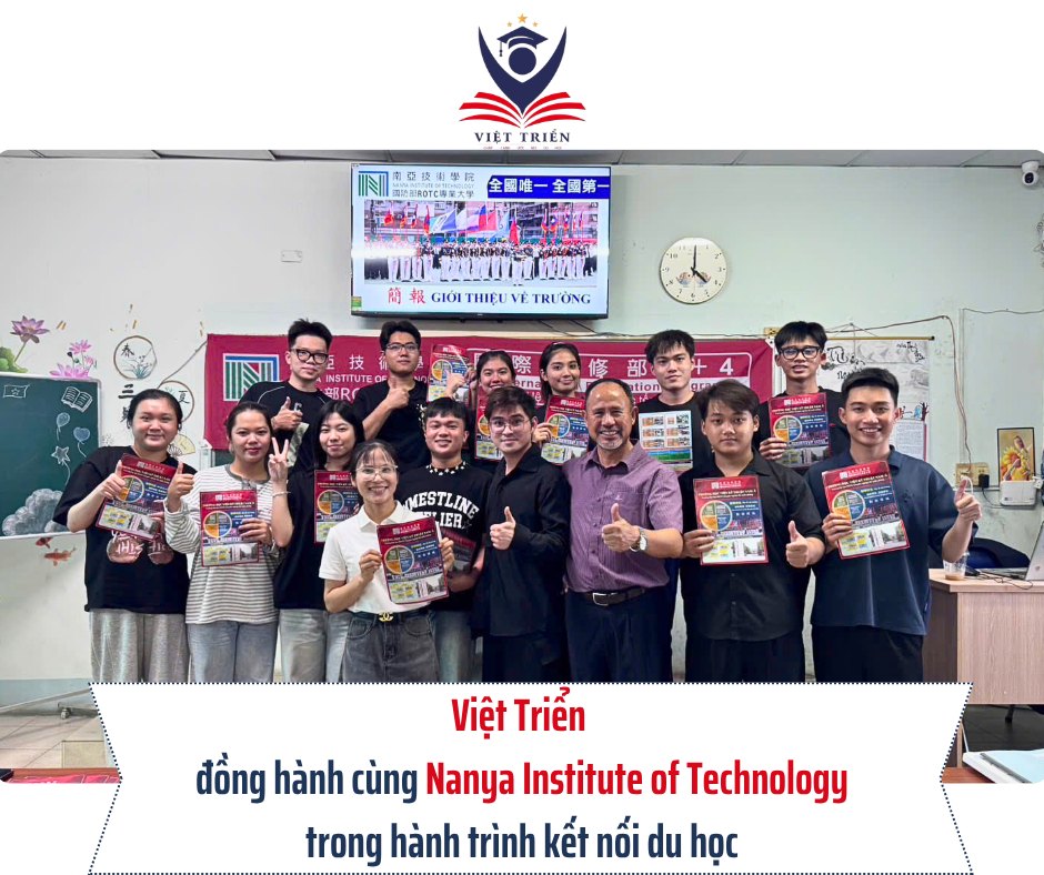 Đồng hành cùng Trường Nanya Institute of Technology trong buổi tuyên truyền tuyển sinh